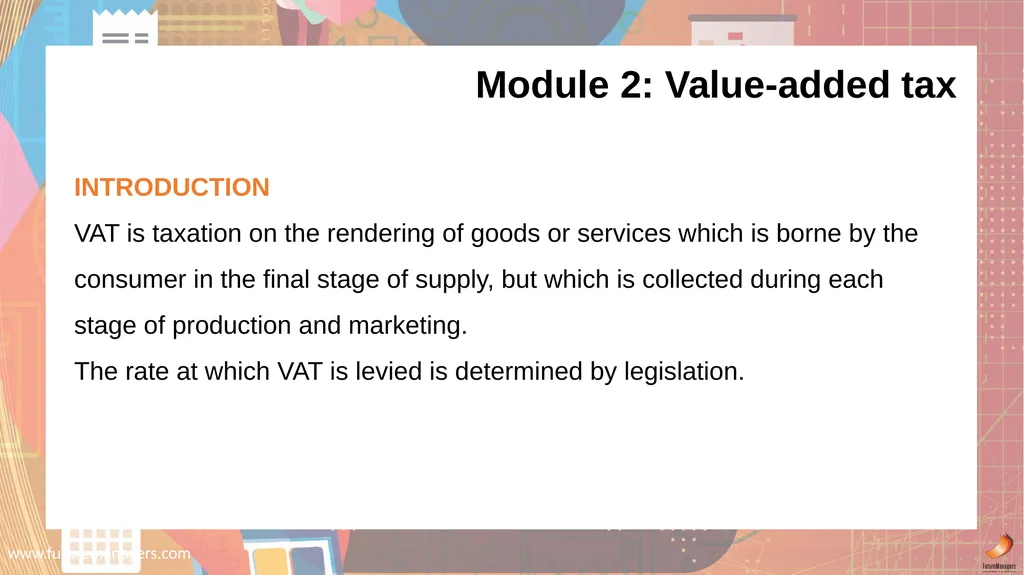 Financial Accounting N6 www.futuremanagers.com - slide 7 of 40