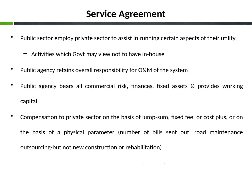 Project Development under Public Private - slide 13 of 25