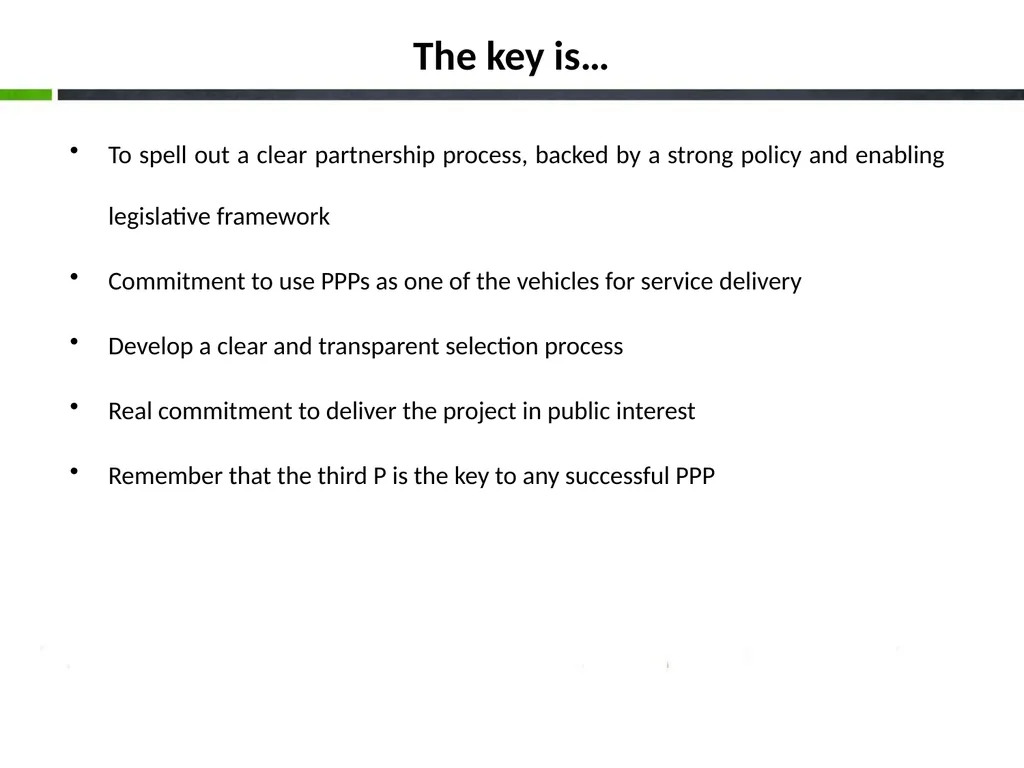 Project Development under Public Private - slide 21 of 25