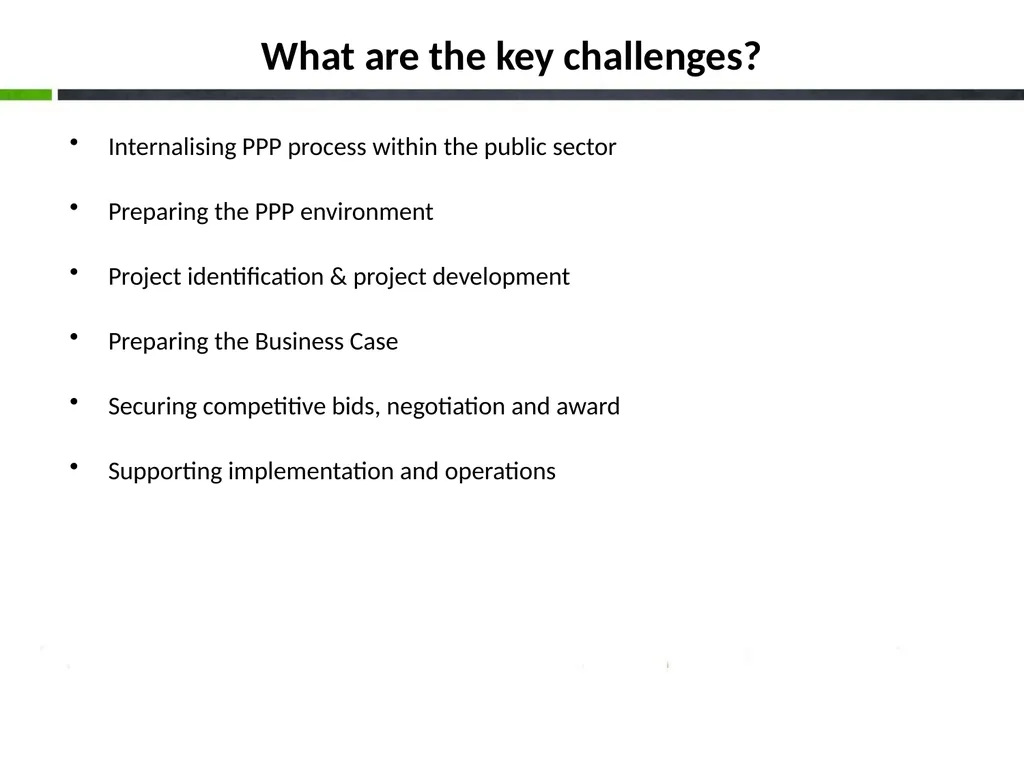 Project Development under Public Private - slide 22 of 25
