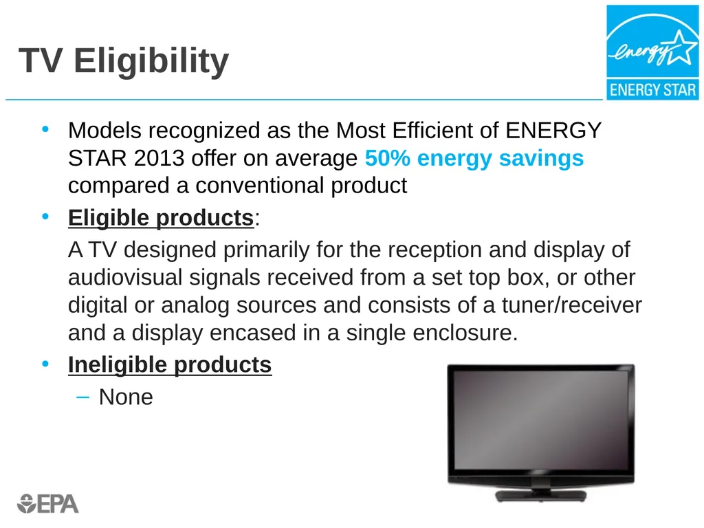 ENERGY STAR® Most Efficient Consumer Electronics - slide 6 of 10