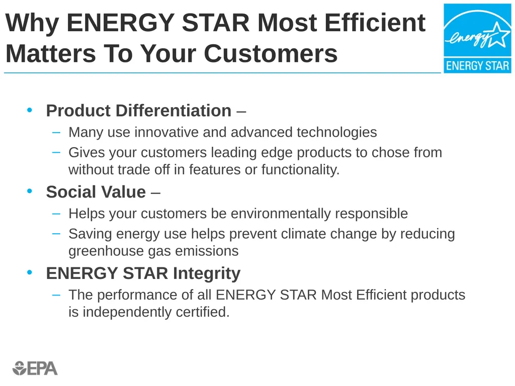 ENERGY STAR® Most Efficient Consumer Electronics - slide 3 of 10