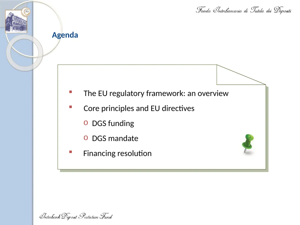 IADI Annual Conference Updated Core Principles to - slide 3 of 17