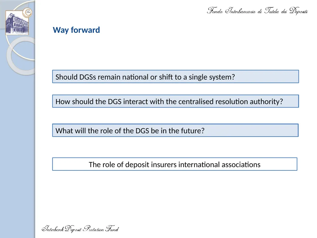 IADI Annual Conference Updated Core Principles to - slide 16 of 17