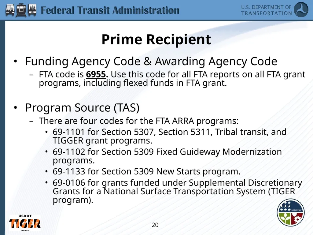 Implementing the Requirements of Section 1512 of - slide 20 of 60