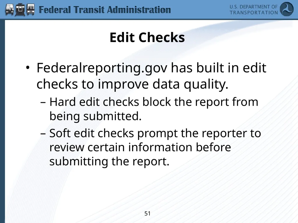 Implementing the Requirements of Section 1512 of - slide 51 of 60