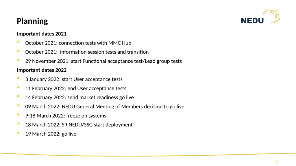 1st Information session TR2021 Programme Allocatie - slide 59 of 83