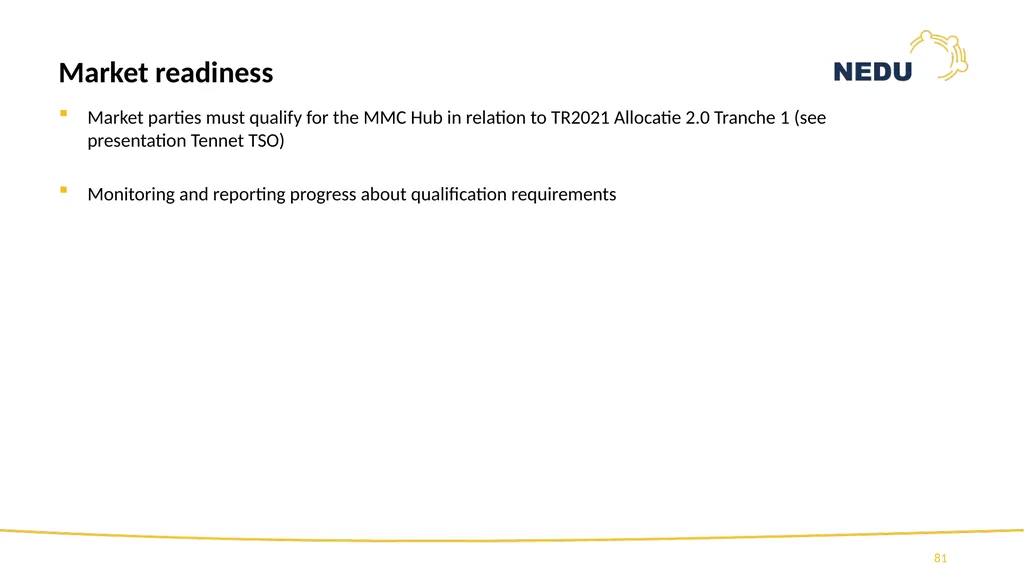 1st Information session TR2021 Programme Allocatie - slide 81 of 83