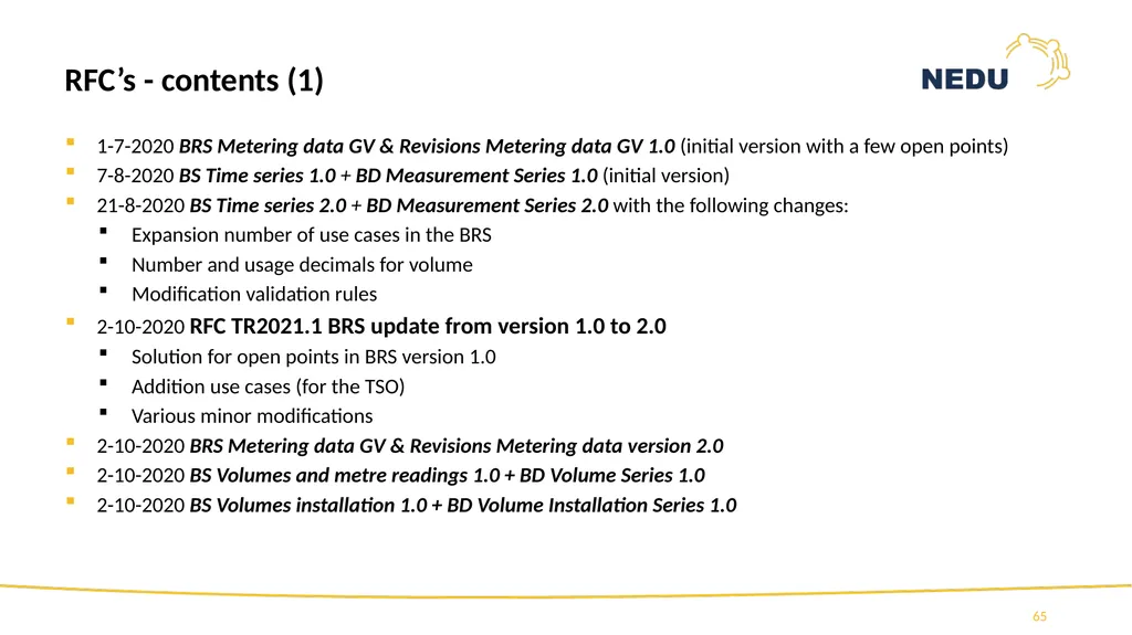 1st Information session TR2021 Programme Allocatie - slide 65 of 83