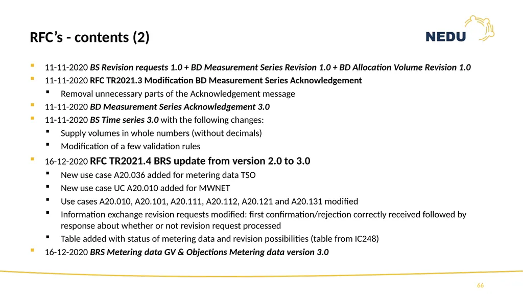 1st Information session TR2021 Programme Allocatie - slide 66 of 83