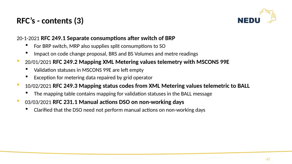 1st Information session TR2021 Programme Allocatie - slide 67 of 83