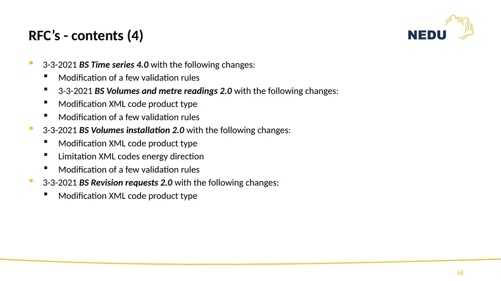 1st Information session TR2021 Programme Allocatie - slide 68 of 83