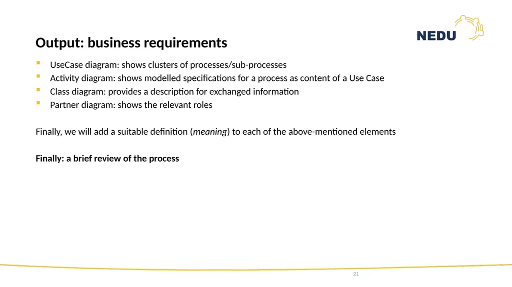 1st Information session TR2021 Programme Allocatie - slide 21 of 83