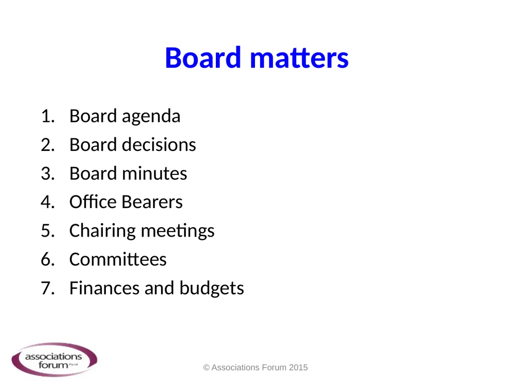 Getting the Right Board… and Getting the Board - slide 23 of 28