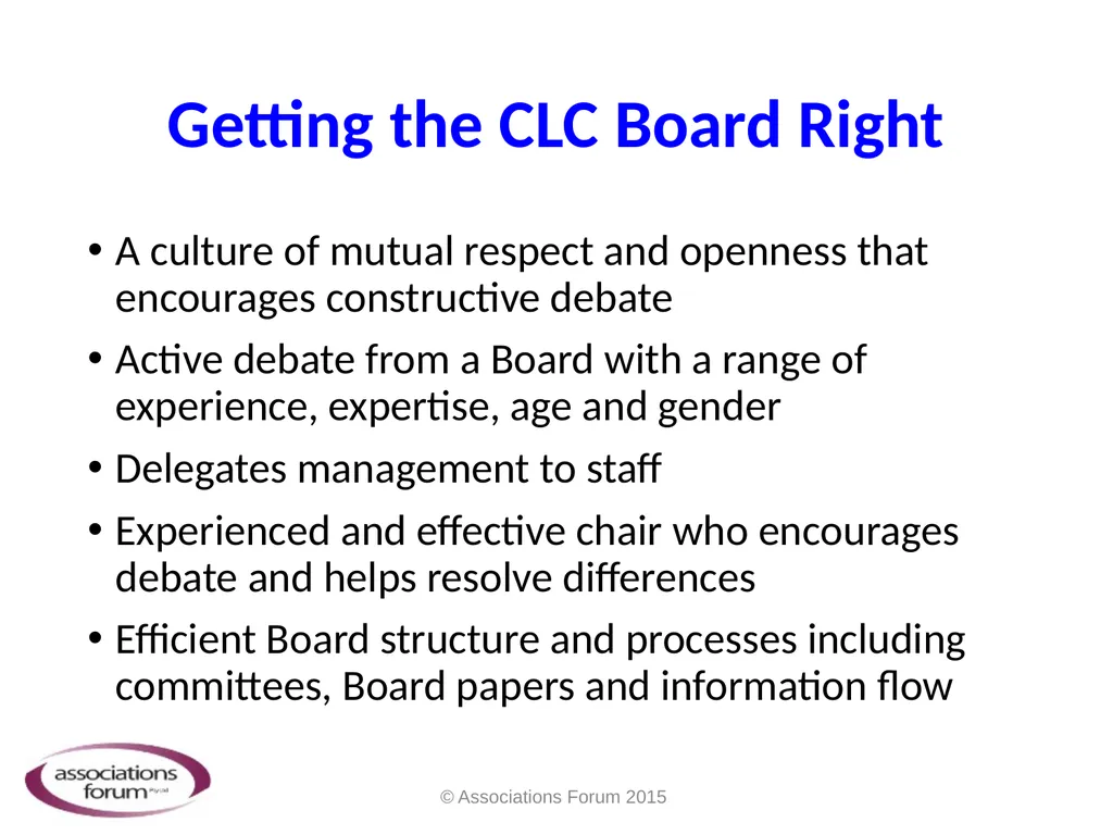Getting the Right Board… and Getting the Board - slide 15 of 28
