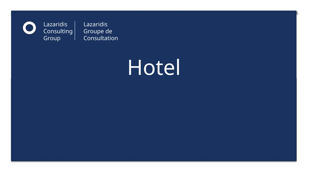 Lazaridis Consulting Group Lazaridis Groupe de - slide 3 of 31