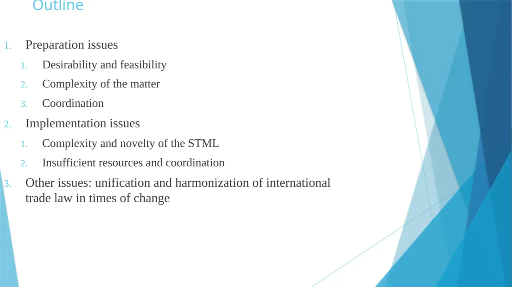 The UNCITRAL Model Law on Secured Transactions: - slide 2 of 10