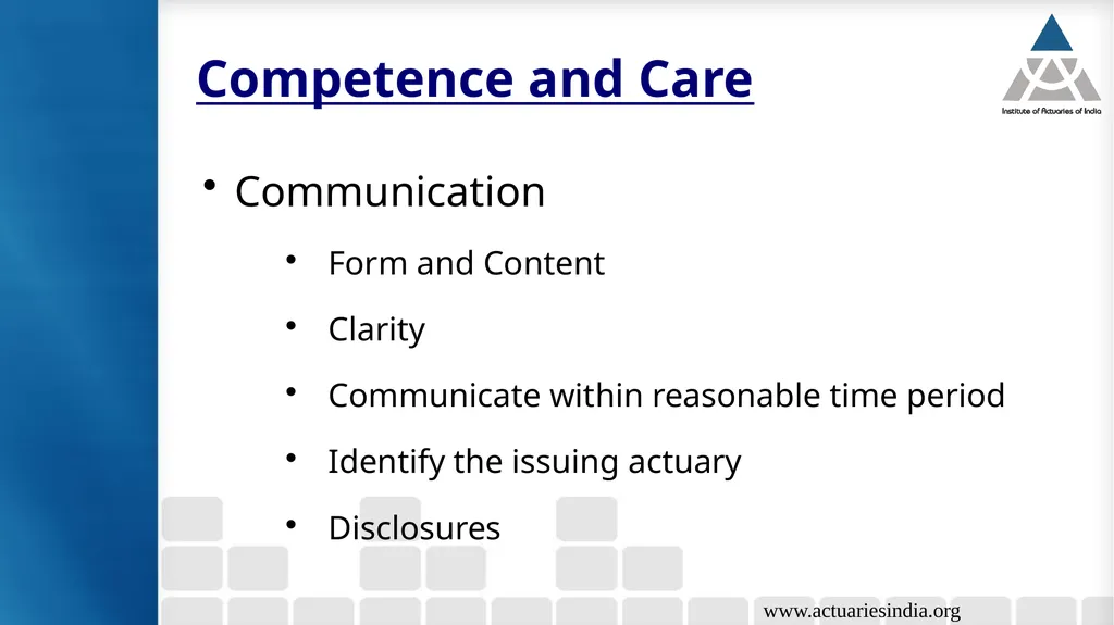 General Insurance Professional Guide: Ashok Kumar - slide 16 of 31