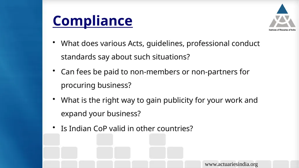 General Insurance Professional Guide: Ashok Kumar - slide 6 of 31