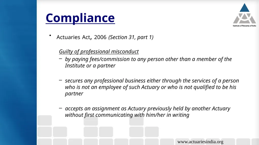 General Insurance Professional Guide: Ashok Kumar - slide 7 of 31