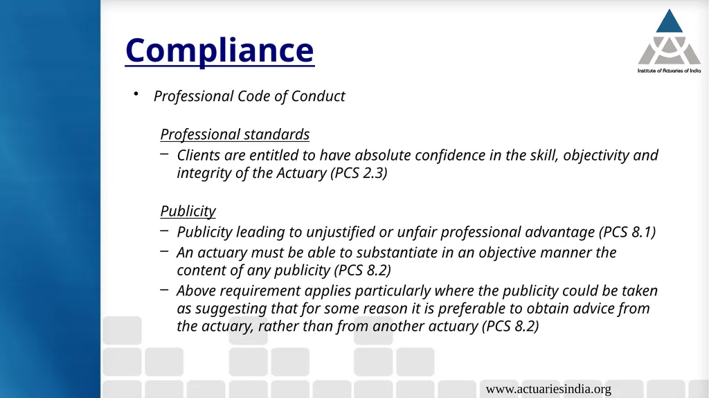 General Insurance Professional Guide: Ashok Kumar - slide 9 of 31