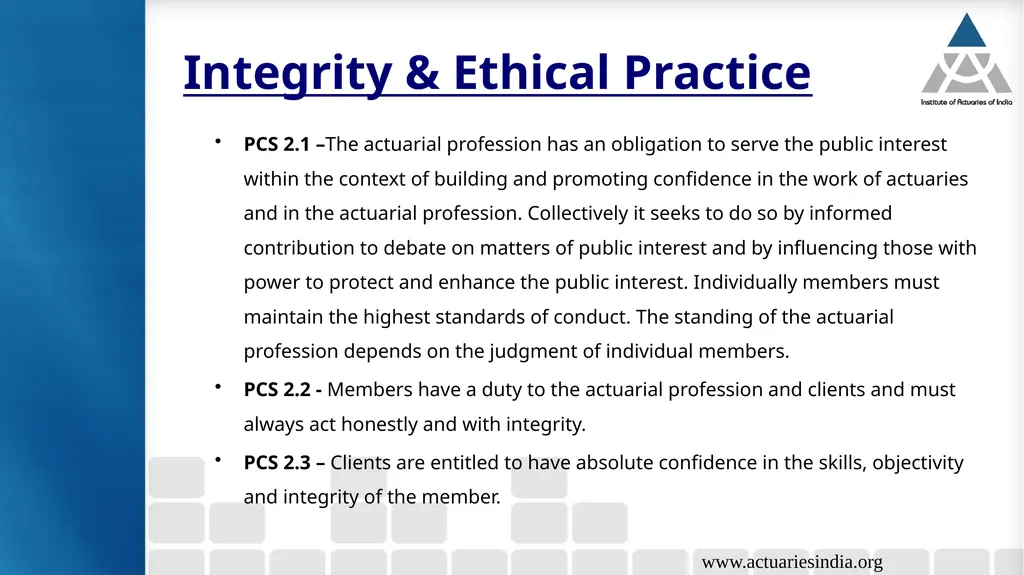 General Insurance Professional Guide: Ashok Kumar - slide 23 of 31
