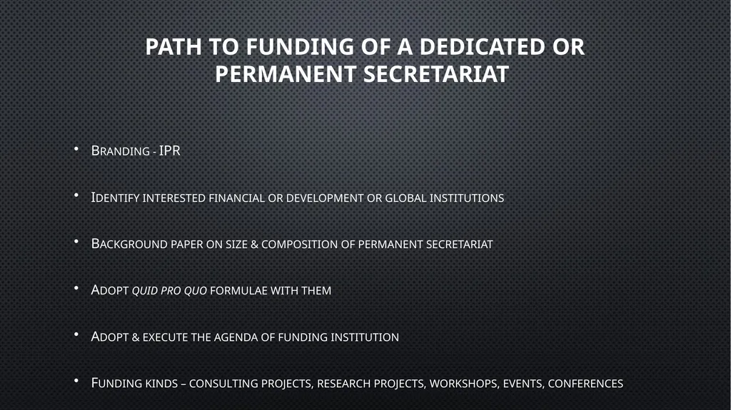 challenge of transitioning Association __________ - slide 13 of 23