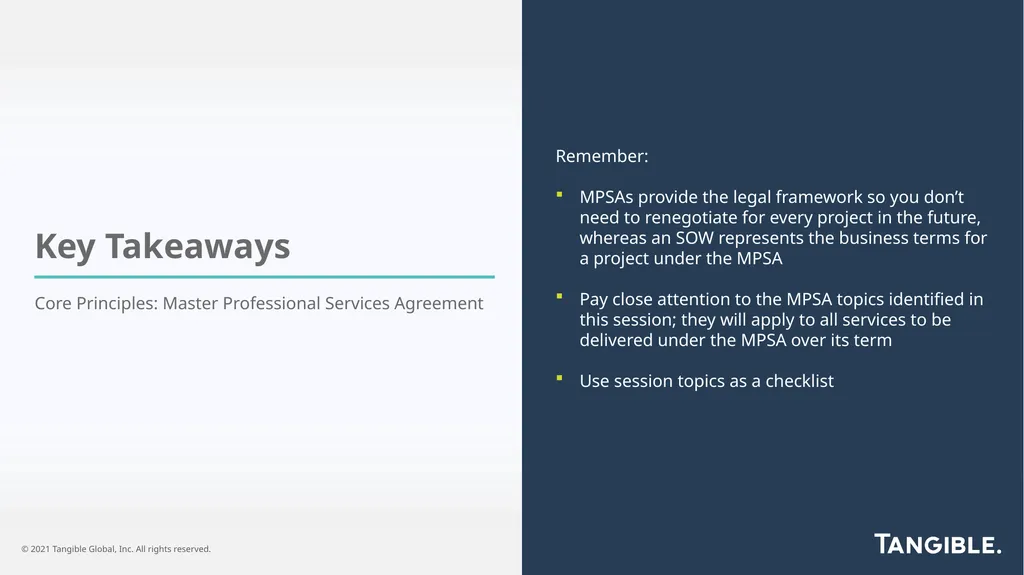 Law at the speed of business® Continuing Legal - slide 24 of 28