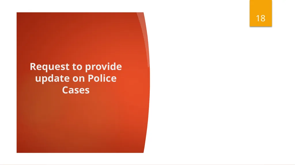 Select Committee on Finance Presentation - slide 18 of 34