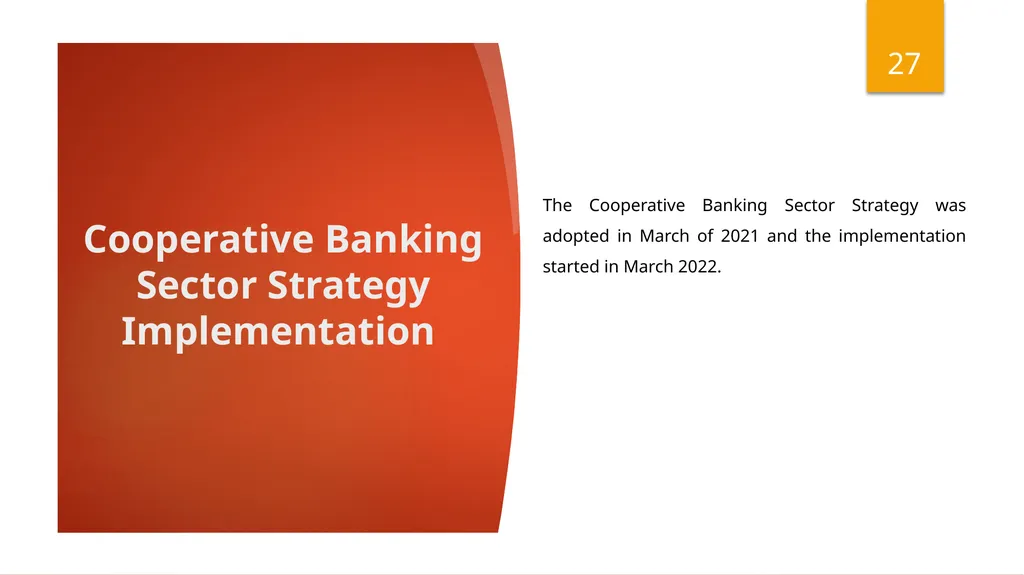 Select Committee on Finance Presentation - slide 27 of 34