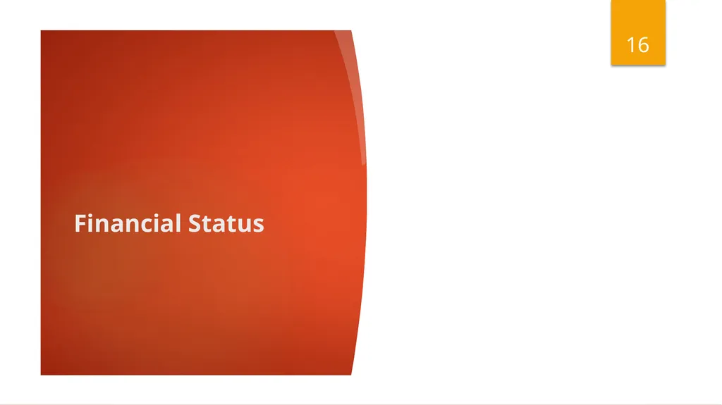 Select Committee on Finance Presentation - slide 16 of 34