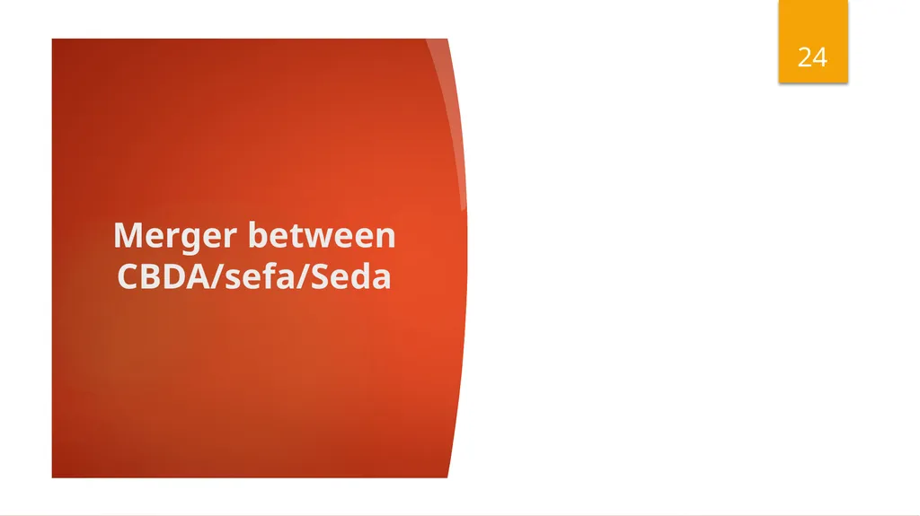 Select Committee on Finance Presentation - slide 24 of 34
