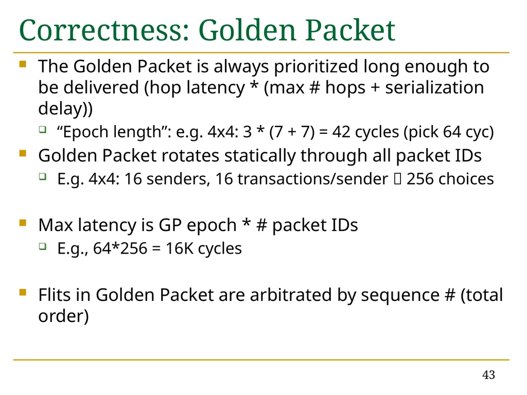 MinBD: Minimally-Buffered Deflection Routing for - slide 43 of 49