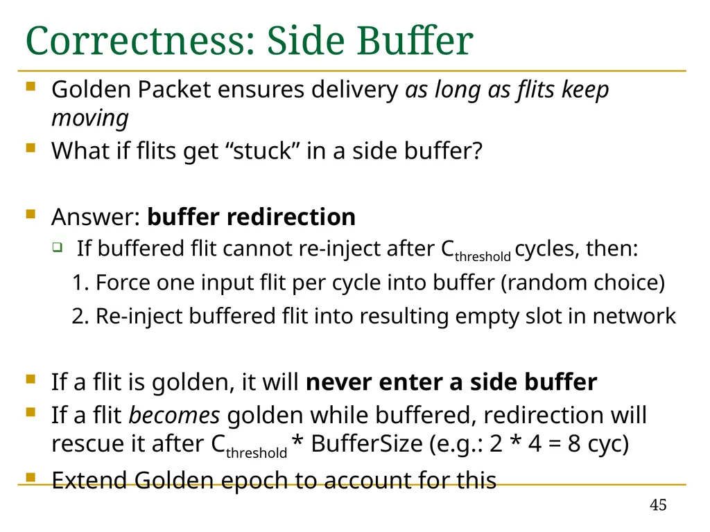 MinBD: Minimally-Buffered Deflection Routing for - slide 45 of 49