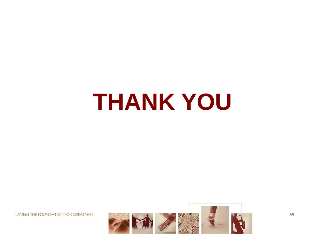 PORTFOLIO COMMITTEE ON ARTS & CULTURE Progress - slide 68 of 68