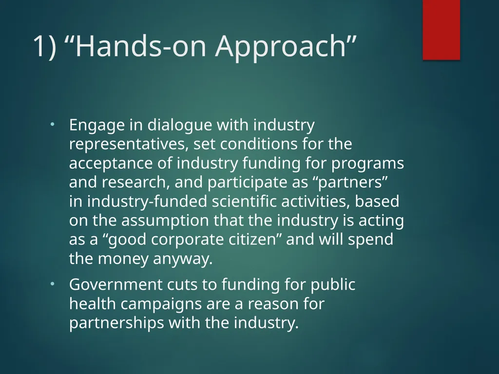 Guidelines for Minimizing the Effects of Conflicts - slide 20 of 30