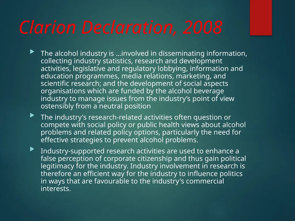 Guidelines for Minimizing the Effects of Conflicts - slide 23 of 30