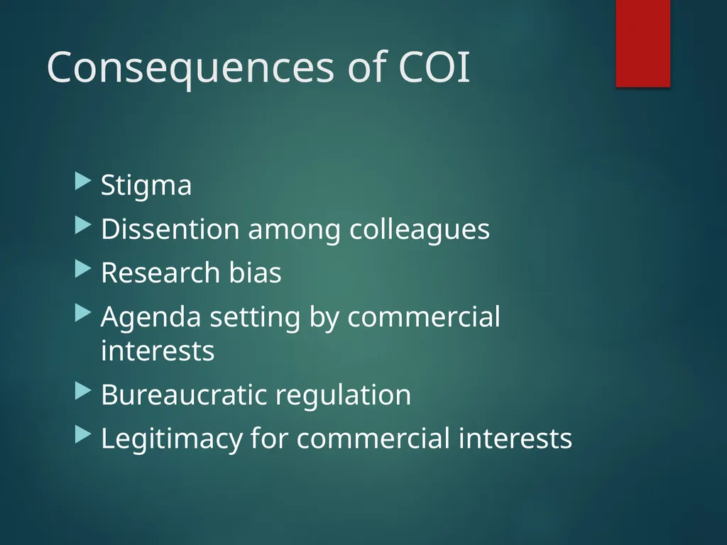 Guidelines for Minimizing the Effects of Conflicts - slide 13 of 30