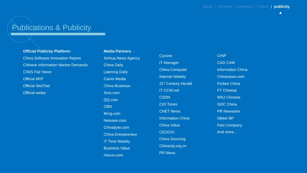 China International Software & Information Service - slide 13 of 15
