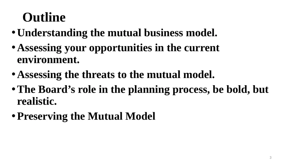 THINKING STRATEGICALLY: Strengths, Opportunities - slide 3 of 20