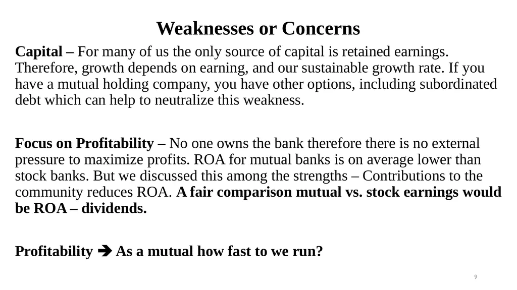 THINKING STRATEGICALLY: Strengths, Opportunities - slide 9 of 20