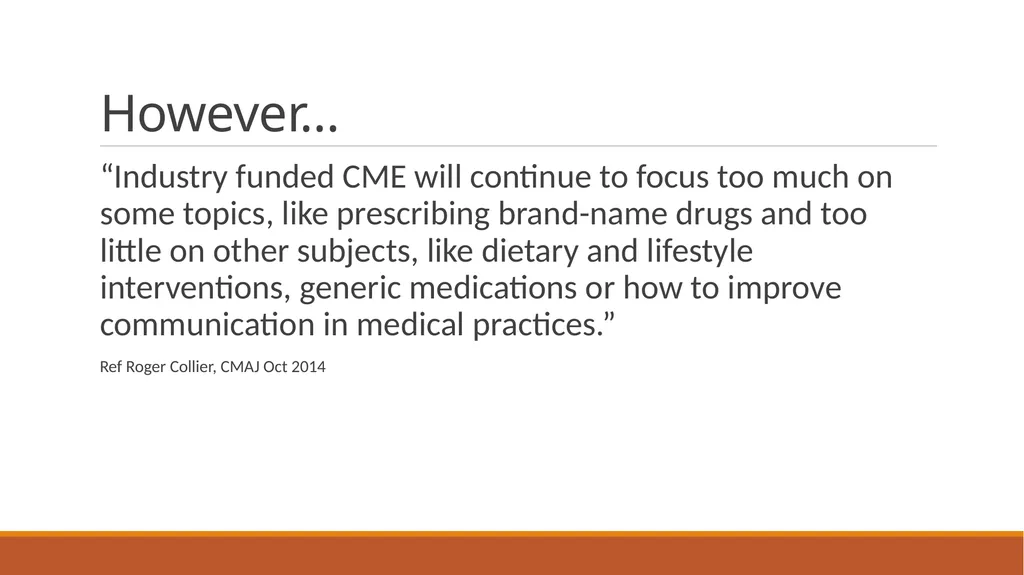 How to Detect Bias in Medical Presentations ? - slide 8 of 31