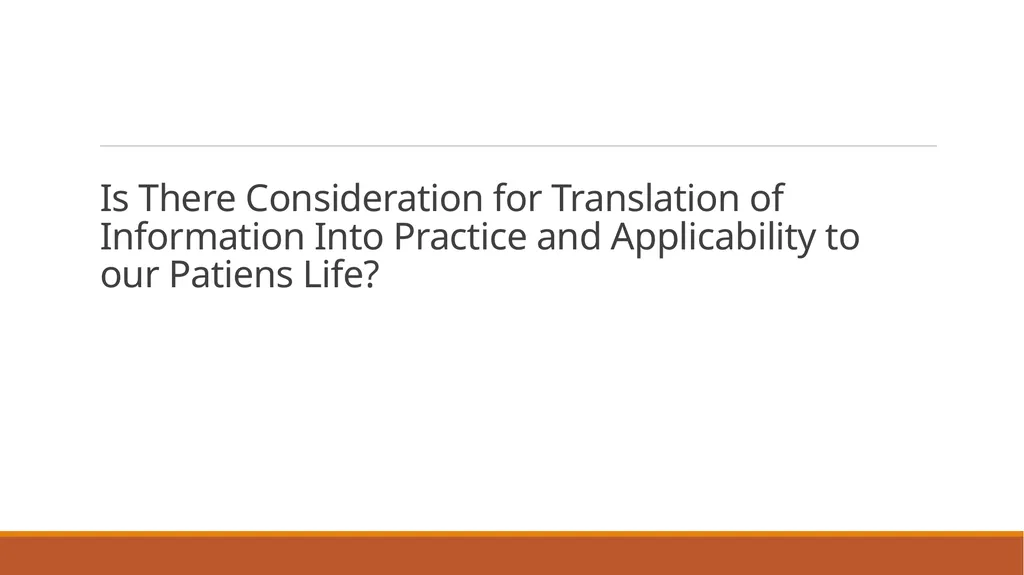 How to Detect Bias in Medical Presentations ? - slide 20 of 31