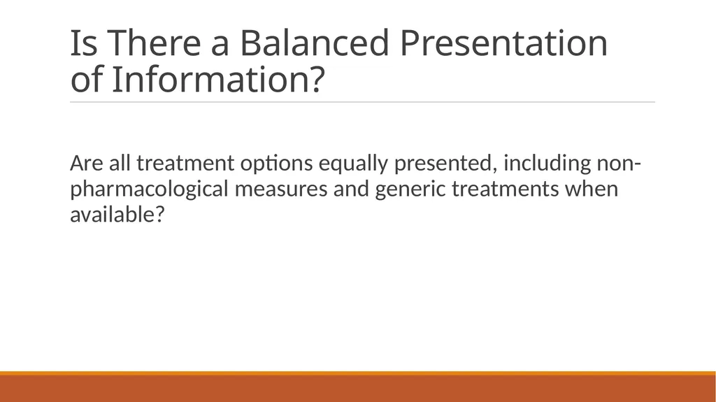How to Detect Bias in Medical Presentations ? - slide 21 of 31