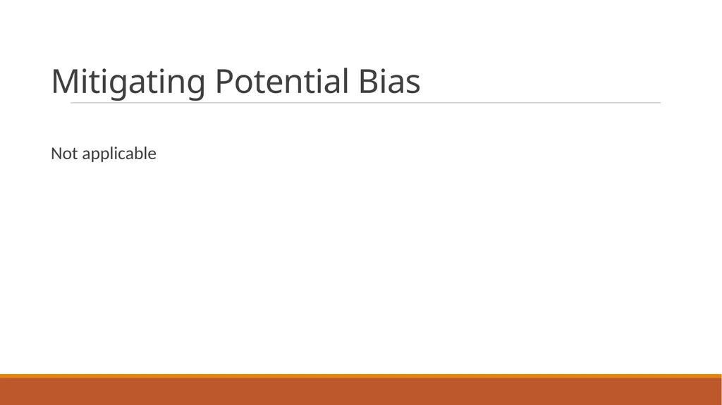 How to Detect Bias in Medical Presentations ? - slide 3 of 31