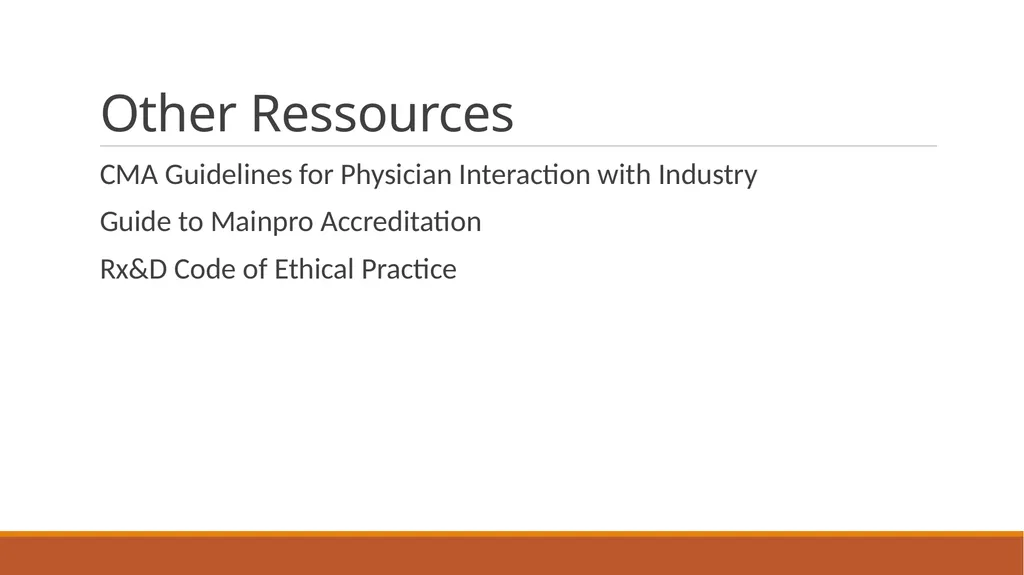 How to Detect Bias in Medical Presentations ? - slide 29 of 31