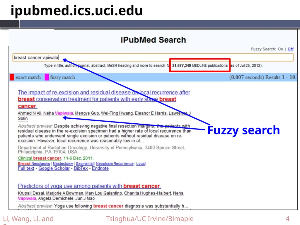 Supporting Efficient Top-k Queries in Type-Ahead - slide 4 of 32