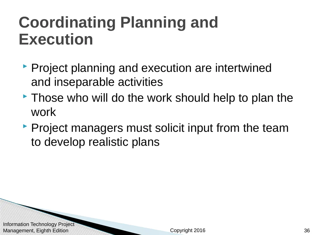 Chapter 4: Project Integration Management - slide 36 of 54