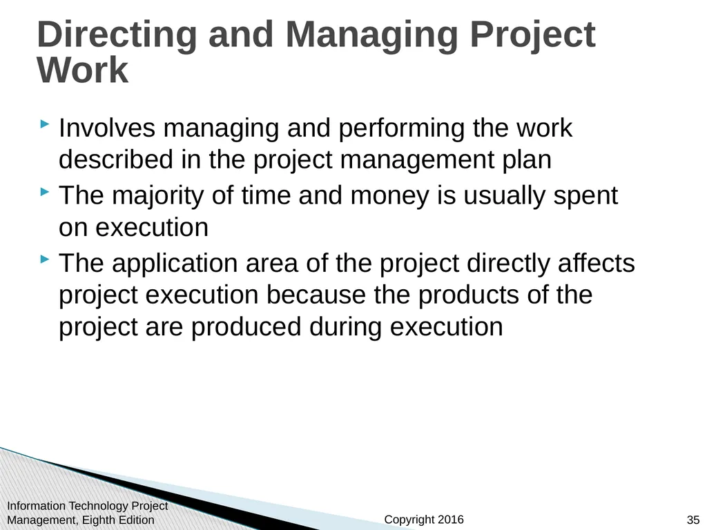 Chapter 4: Project Integration Management - slide 35 of 54