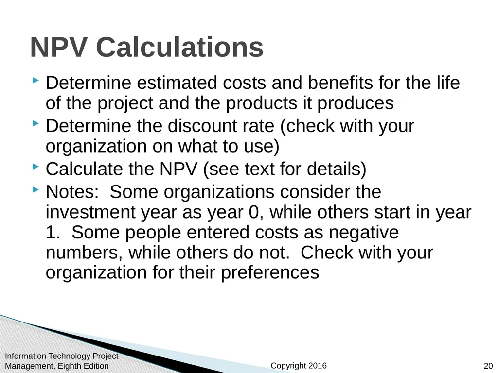 Chapter 4: Project Integration Management - slide 20 of 54